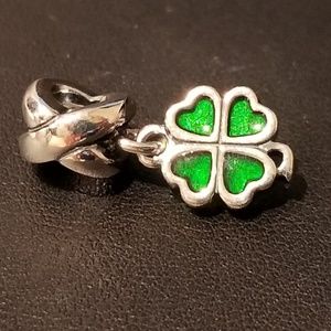 Pandora Clover Charm